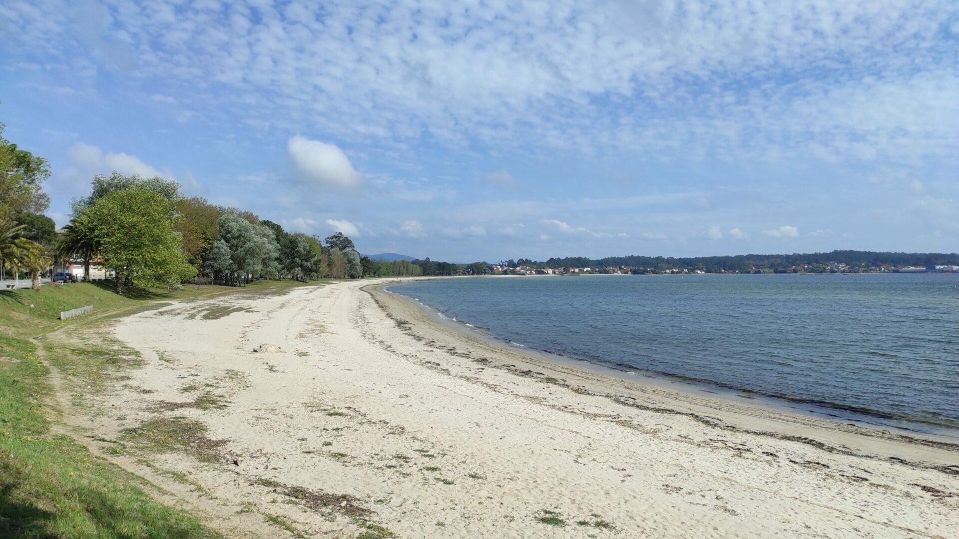 Playa de Xardín en Boiro